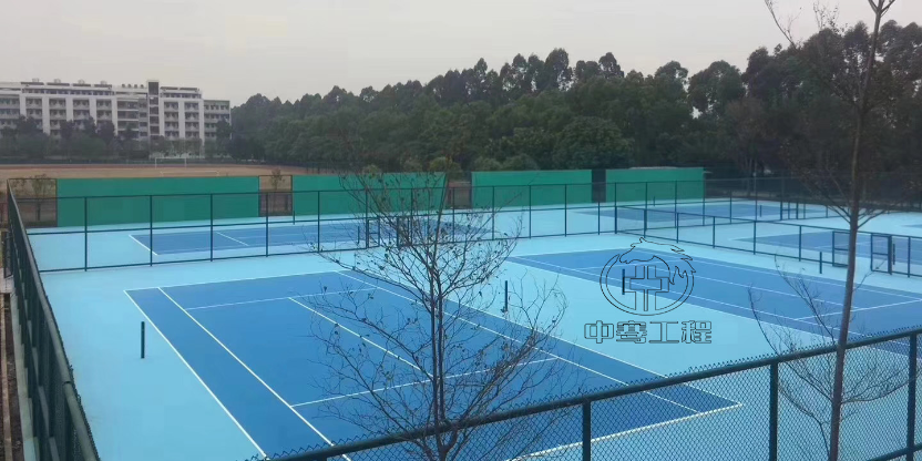 广州校园网球场多少钱一平米