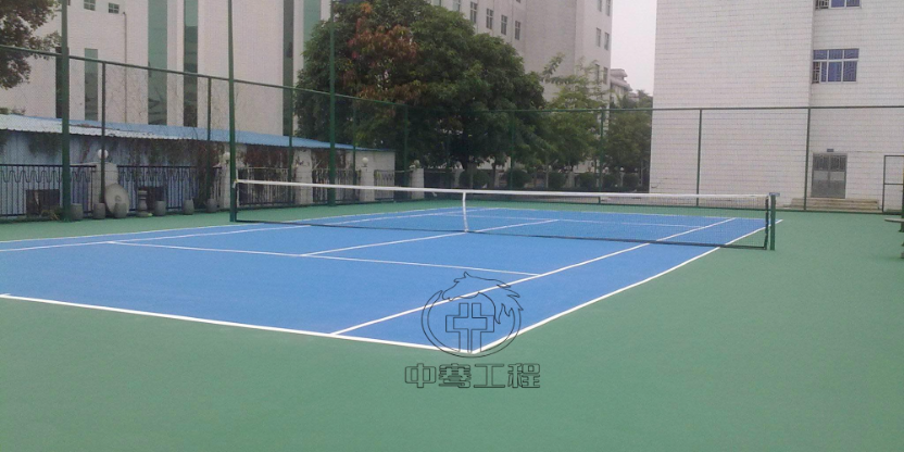 清远室外网球场 服务为先 广东中骞工程供应