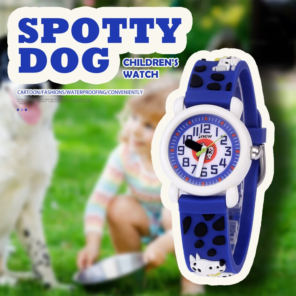 Timeless Companions: The Unique Charm and Practicality of Dalmatian Kids Quartz Watches