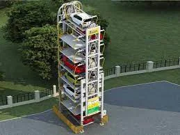 9-Layer Vertical Rotating Parking System