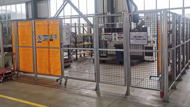 宿迁机械工业安全围栏价格 欢迎咨询 浙江法特铝制品供应