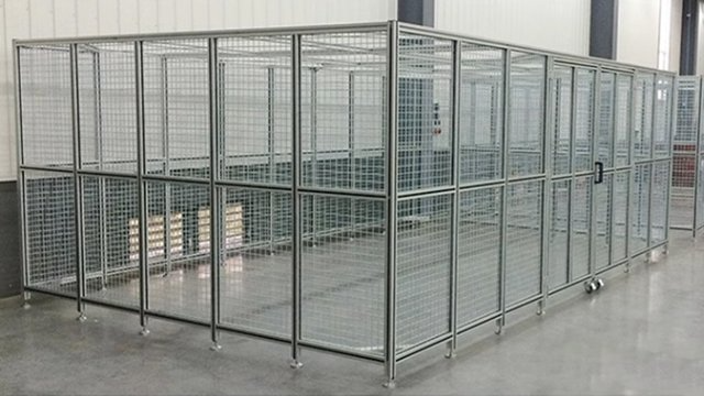 杭州非标定制铝型材围栏价格