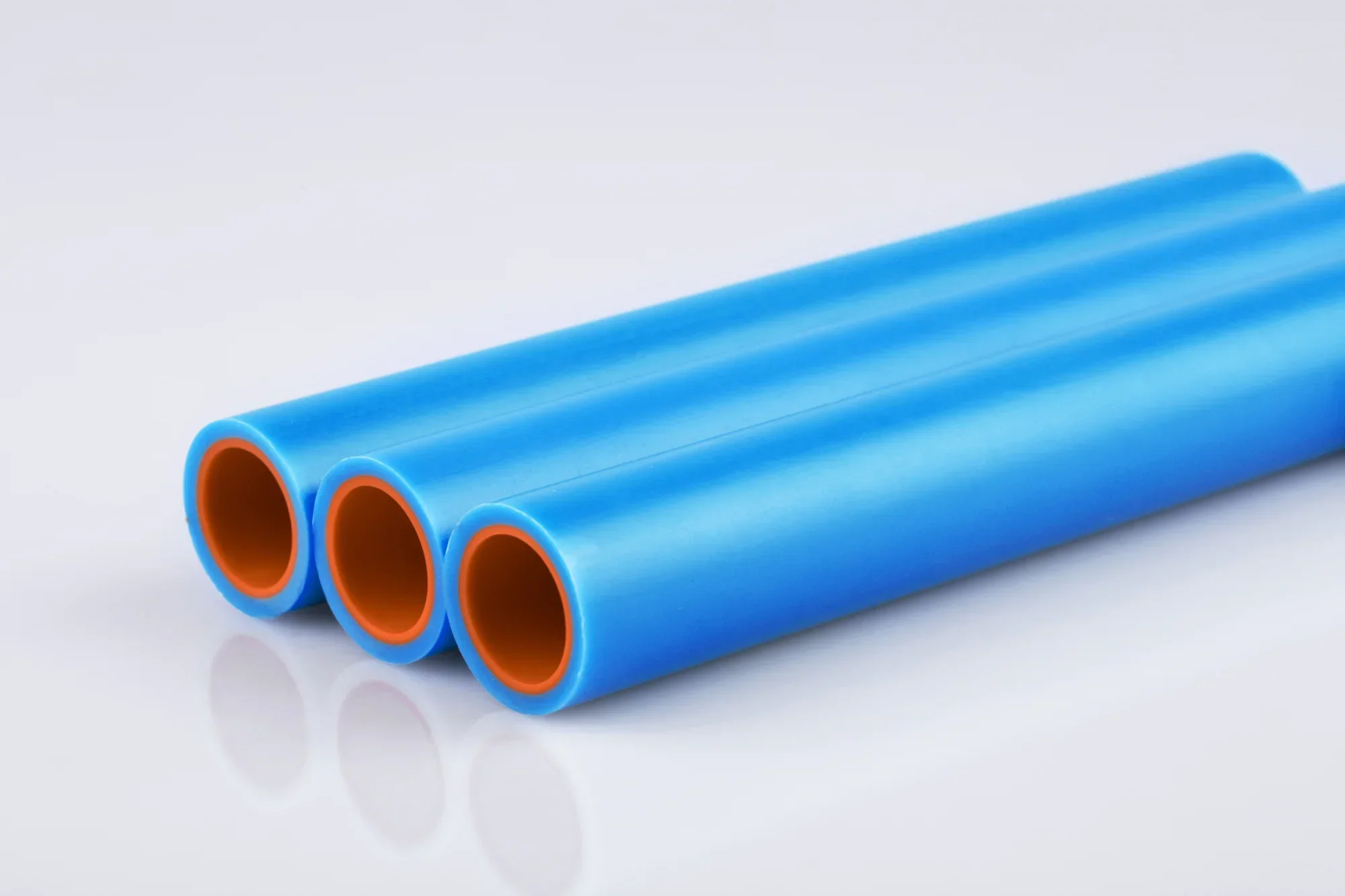 Blue color PPR pipe