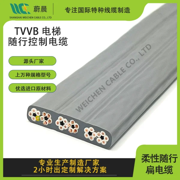 450V/750V PVC護套 電梯隨行電纜