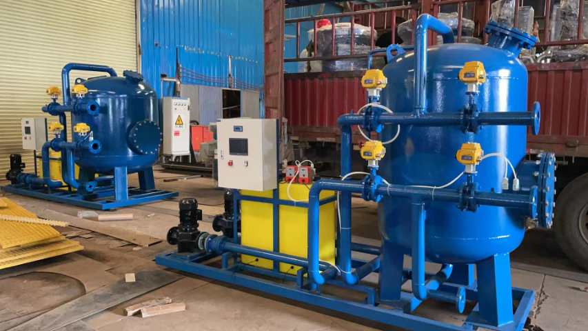广州美疌一体化污水处理设备厂家全自动砂滤过滤器供应,全自动砂滤过滤器