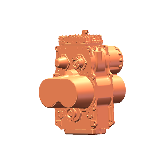 6-кубовая система трансмиссии скреперного грузовика-Шанхайская компания ...