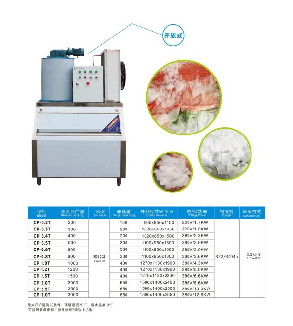 片冰機(jī)CL-0.8T敞開式