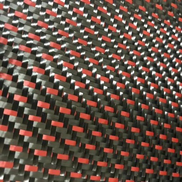 Plain Weave Carbon Aramid Hybrid Fabric