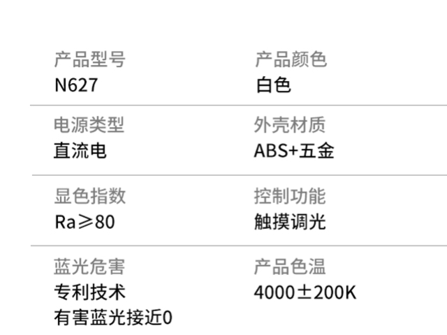 中山新款LED護眼臺燈,LED護眼臺燈