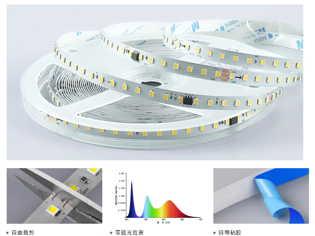 中山办公LED护眼低压灯带代理价格 来电咨询 广东省零蓝谱科技供应