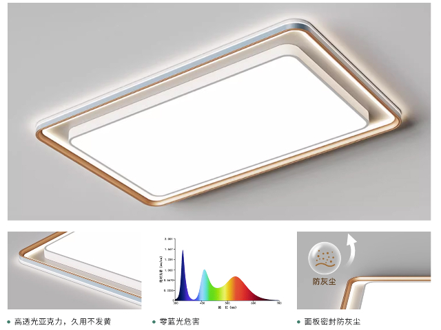 中山商业LED护眼吸顶灯生产企业 来电咨询 广东省零蓝谱科技供应