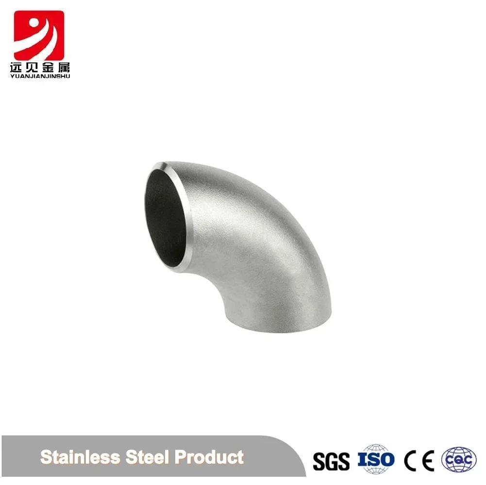 Stainless Steel Pipe Elbow Dimensions 90 Degree