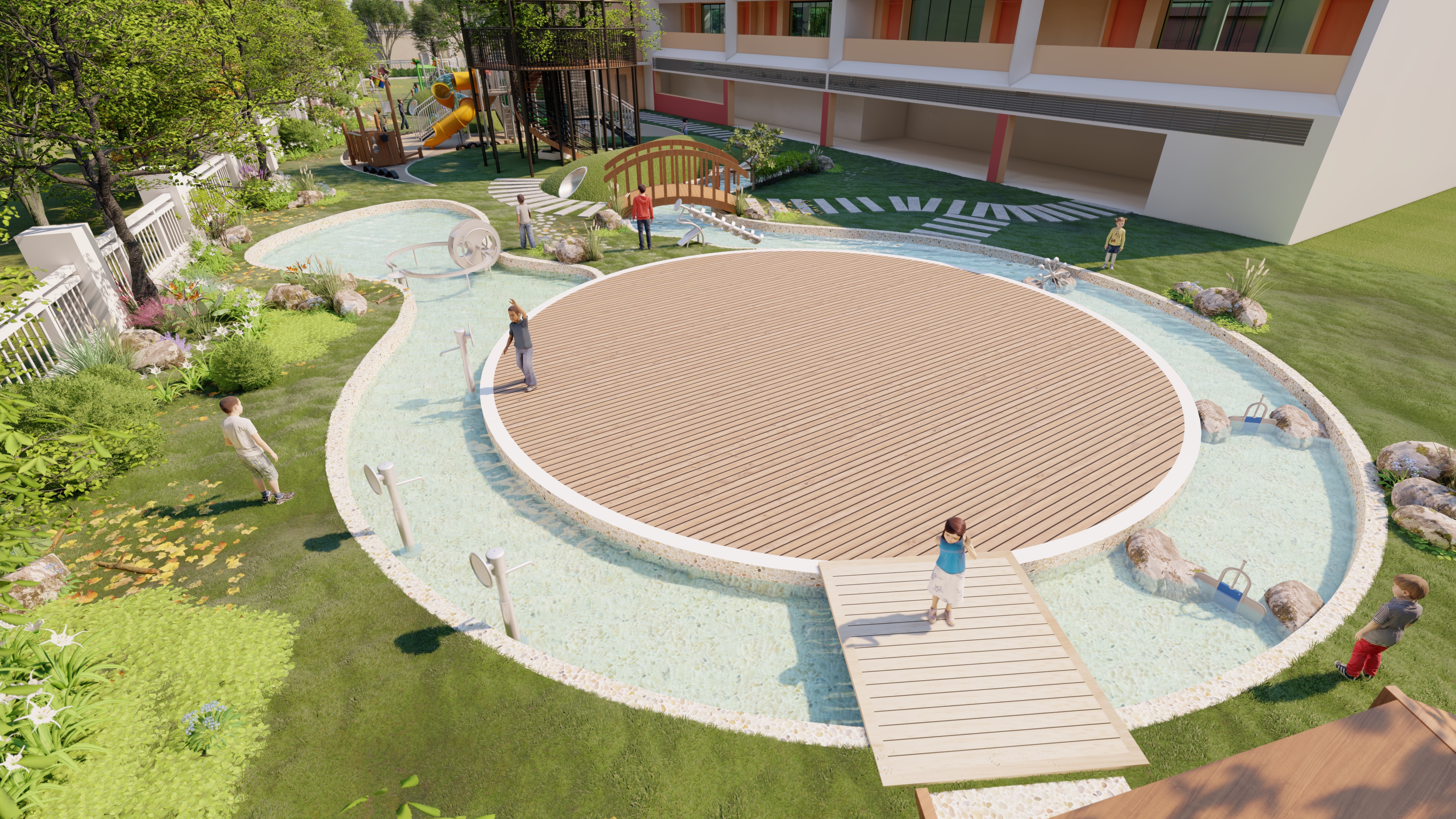 无动力游乐设备厂家-幼儿园户外玩具-广东乐奥实业