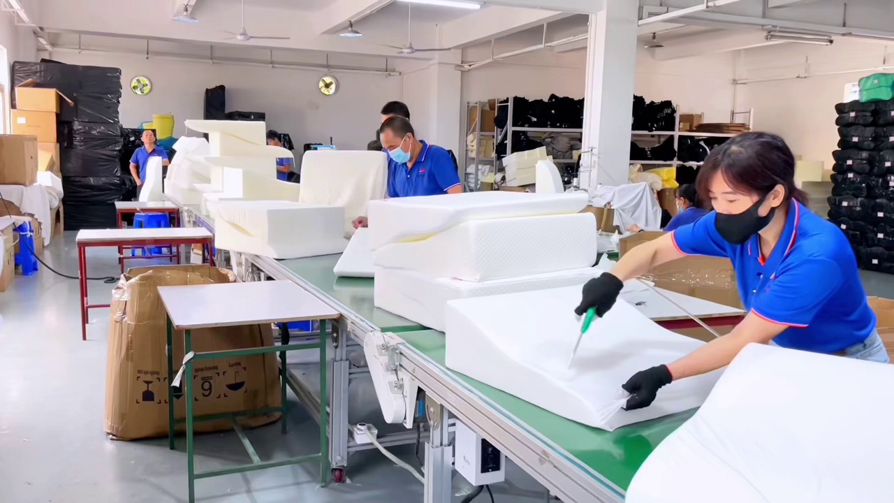 深圳记忆棉海绵床垫生产厂家,海绵床垫