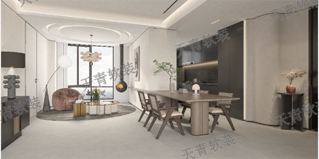 连云港住宅软装设计餐厅,住宅软装设计