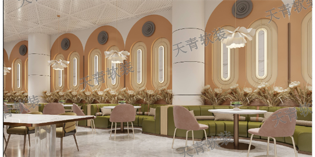衢州餐厅软装设计图片