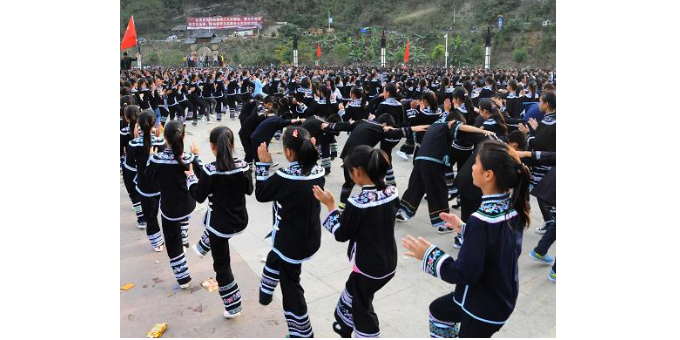 黔西南本地中国舞活动