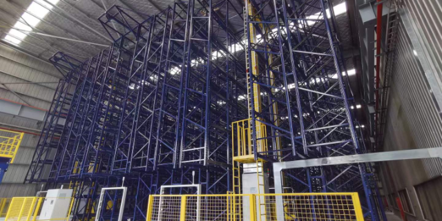杭州单立柱堆垛机自动化立体仓库优点,自动化立体仓库