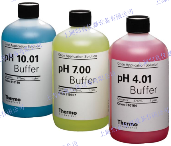 Thermo Scientific?Orion?瓶裝pH緩衝液：910104 相關(guān)應(yīng)用：? Lab Equipment 使用帶顏色標(biāo)記的 Thermo