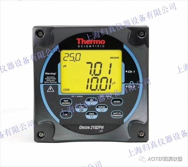 Thermo Scientific? Orion? 2100 系列 pH 值/ORP 和電導率分析儀 貨號:?2102PH1SCCN