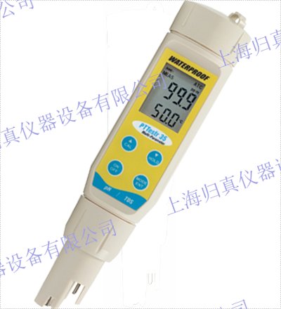 防水型多參數(shù)測試筆 型號：PTTestr 35 品牌：EUTECH pH 測量範(fàn)圍 0.00 to 14.00 pH 解析度 