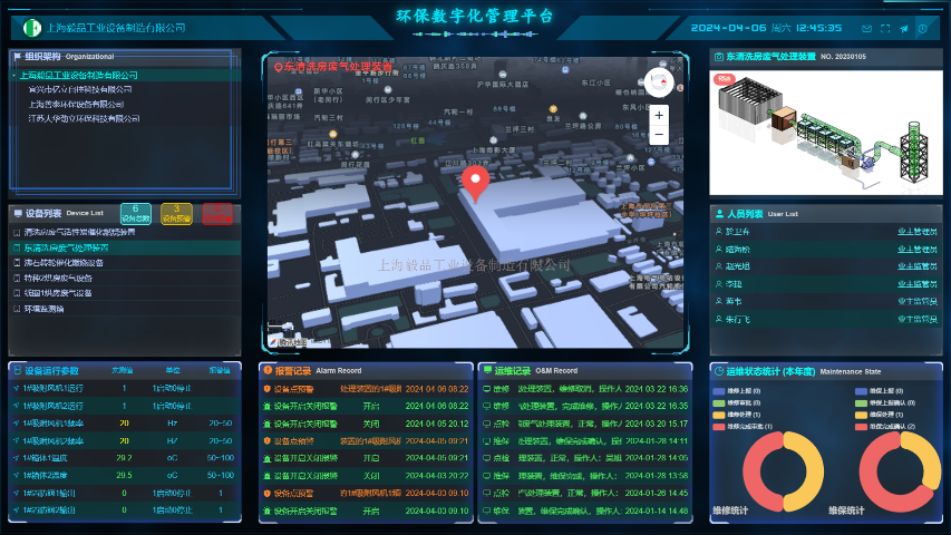 上海智能環保數字化管理平臺 歡迎咨詢 上海毅品工業設備制造供應