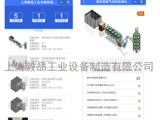泰州环保数字化管理平台监测 来电咨询 上海毅品工业设备制造供应