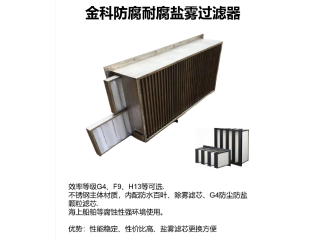 上海海上风电发电机组通风散热器定制 上海金科过滤器材供应