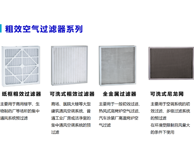上海局部净化设备用高效过滤器 上海金科过滤器材供应