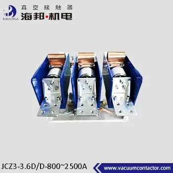 3.6kV 3 Phase Vacuum Contactor