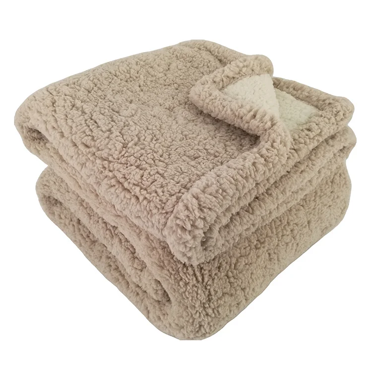 The Cozy Comfort of Solid Sherpa Blankets