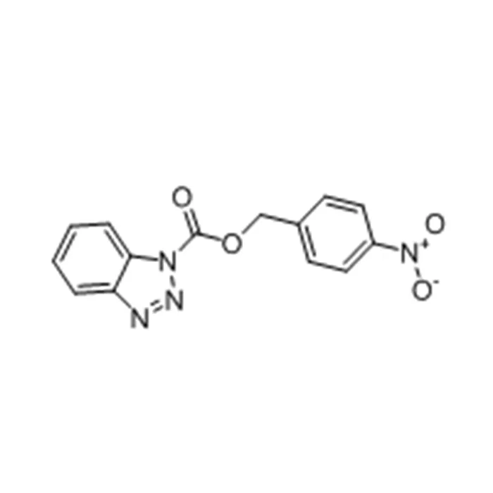 Extraction of compound 1-(4-Nitrobenzyloxycarbonyl)-benzotriazole