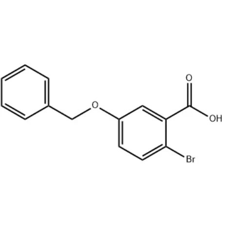 5-Benzyloxy-2-bromo-benzoic acid compound is used in organic synthesis