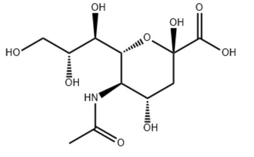 Chemical Structure of Sialic Acid