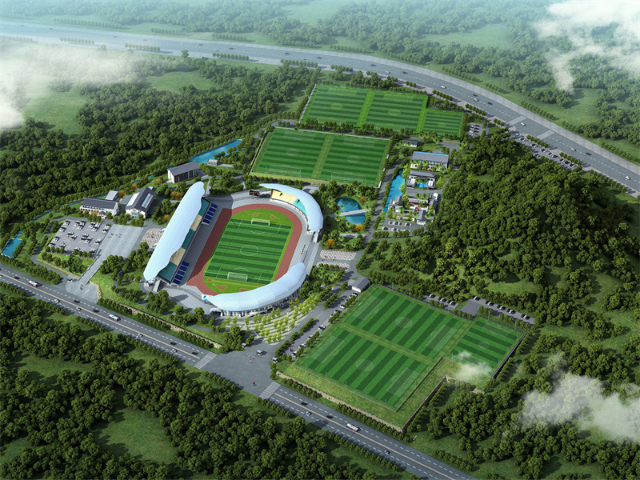 长沙台湾草足球场规划