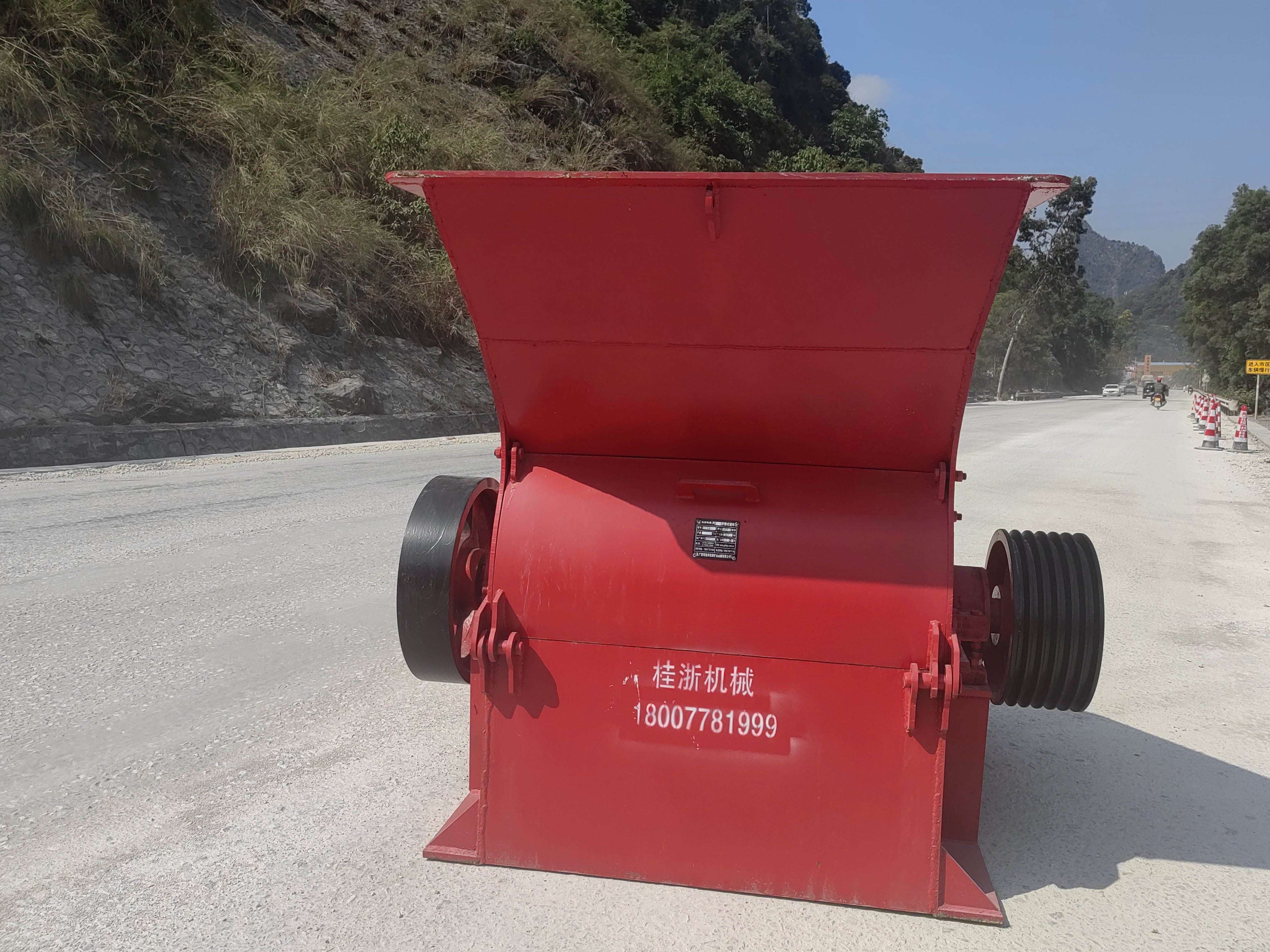 桂浙机械重锤式制沙机，让沙子变得更有(yǒu)价值！