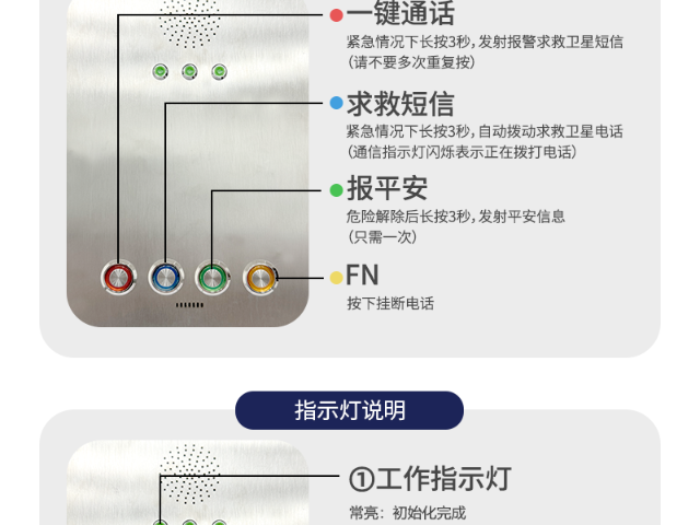 浙江窄带卫星物联网天通报警呼叫柱长时间续航,天通报警呼叫柱