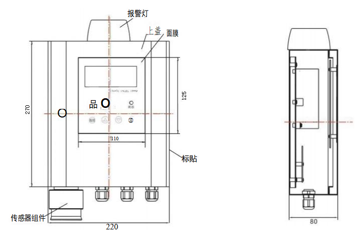 北京硫化氫氣體報警控制器 新沂中科宏信科技發(fā)展供應(yīng)