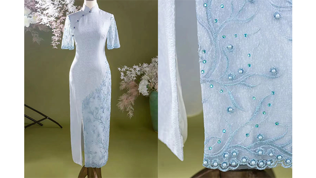 五原婚礼旗袍定制价格是多少 新城区幽兰国贤文化供应
