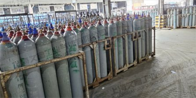 闵行区氩气瓶颜色 上海久富工业气体供应