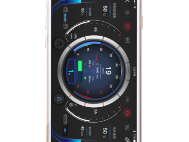 江蘇電動車APP儀表控制器設(shè)計