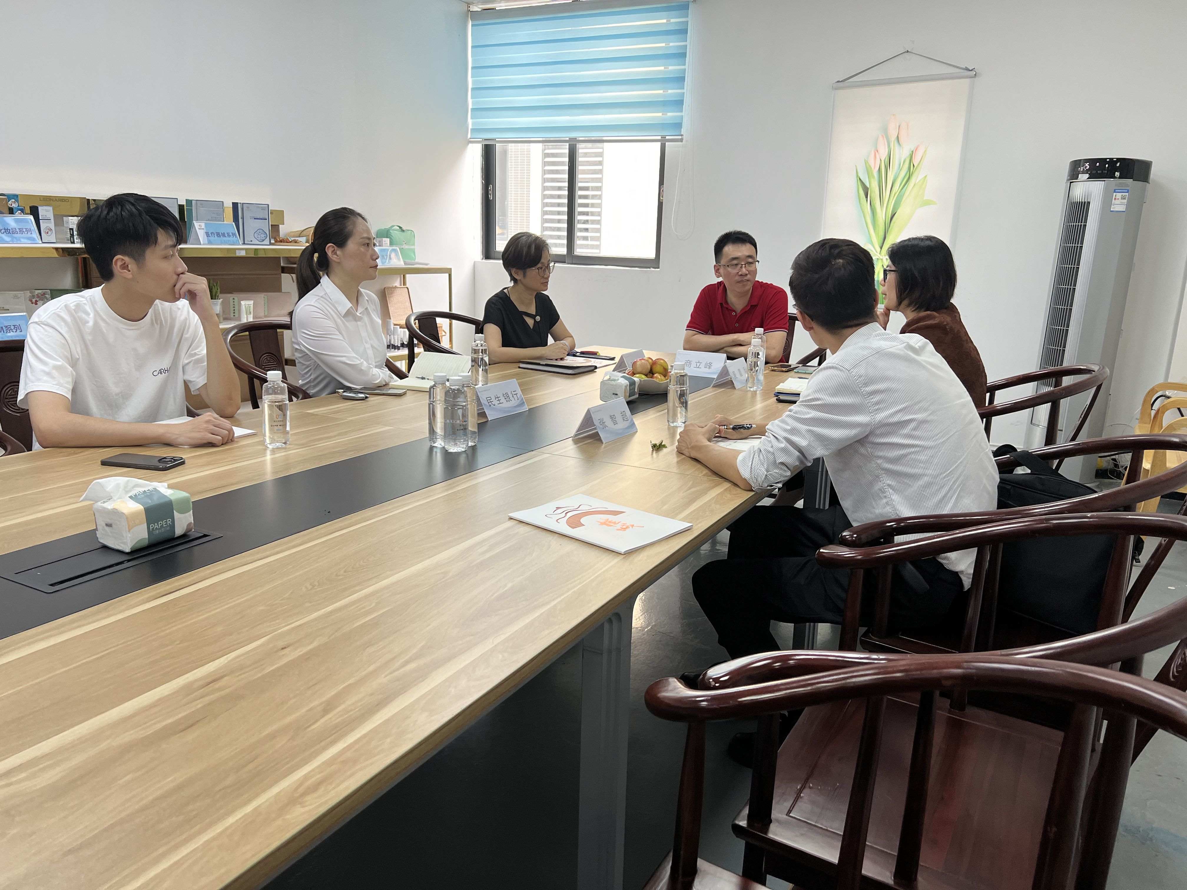 桂城街道經(jīng)濟促進局考察廣東安道醫(yī)療器械有限公司