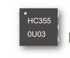 HC3550U03-060 混合電橋IC 3.30 GHz-3.80 GHz