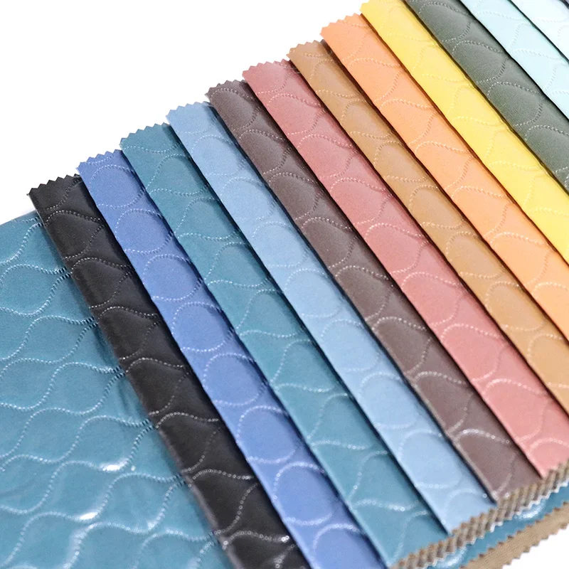 Wejoy wholesale custom pu leather fabrics for car upholstery
