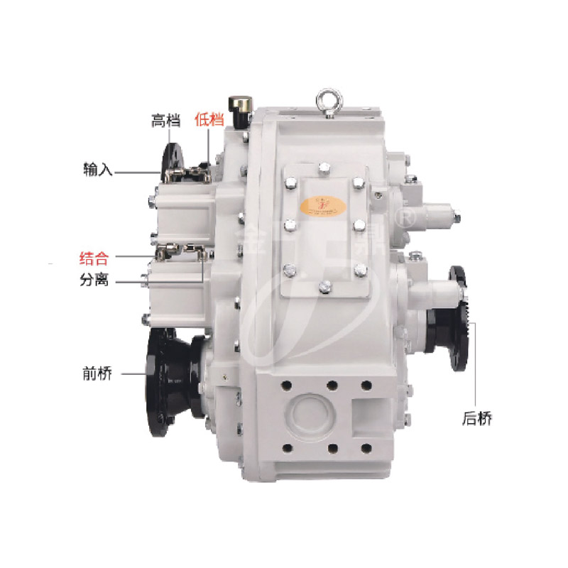 JD6750前、后驅(qū)動(dòng)(氣動(dòng))分動(dòng)箱總成