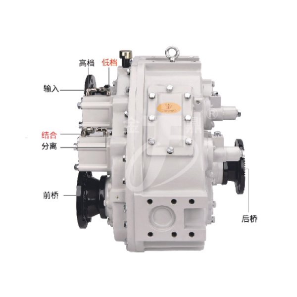 JD6750前、后驅(qū)動(dòng)(氣動(dòng))分動(dòng)箱總成