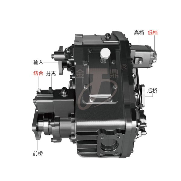 EQ2080(3533)前、后驅(qū)動(dòng)(氣動(dòng))分動(dòng)箱總成