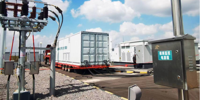 宁夏太阳能电站现场并网检测设备