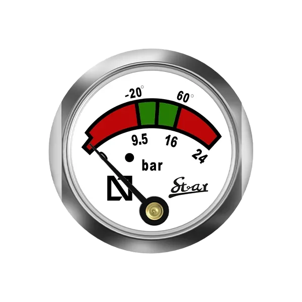 AENOR certified pressure gauges