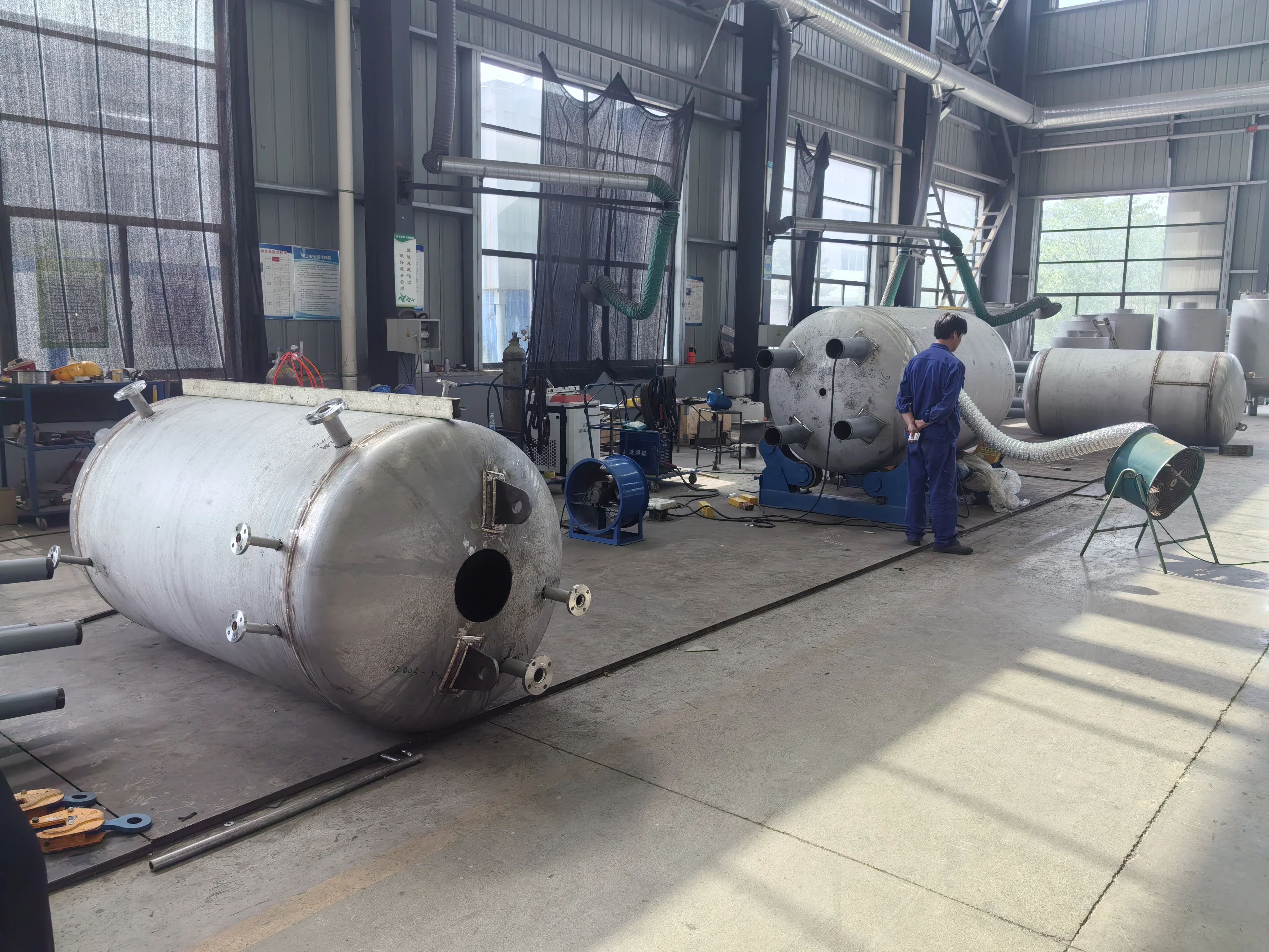 Titanium Welded Tanks